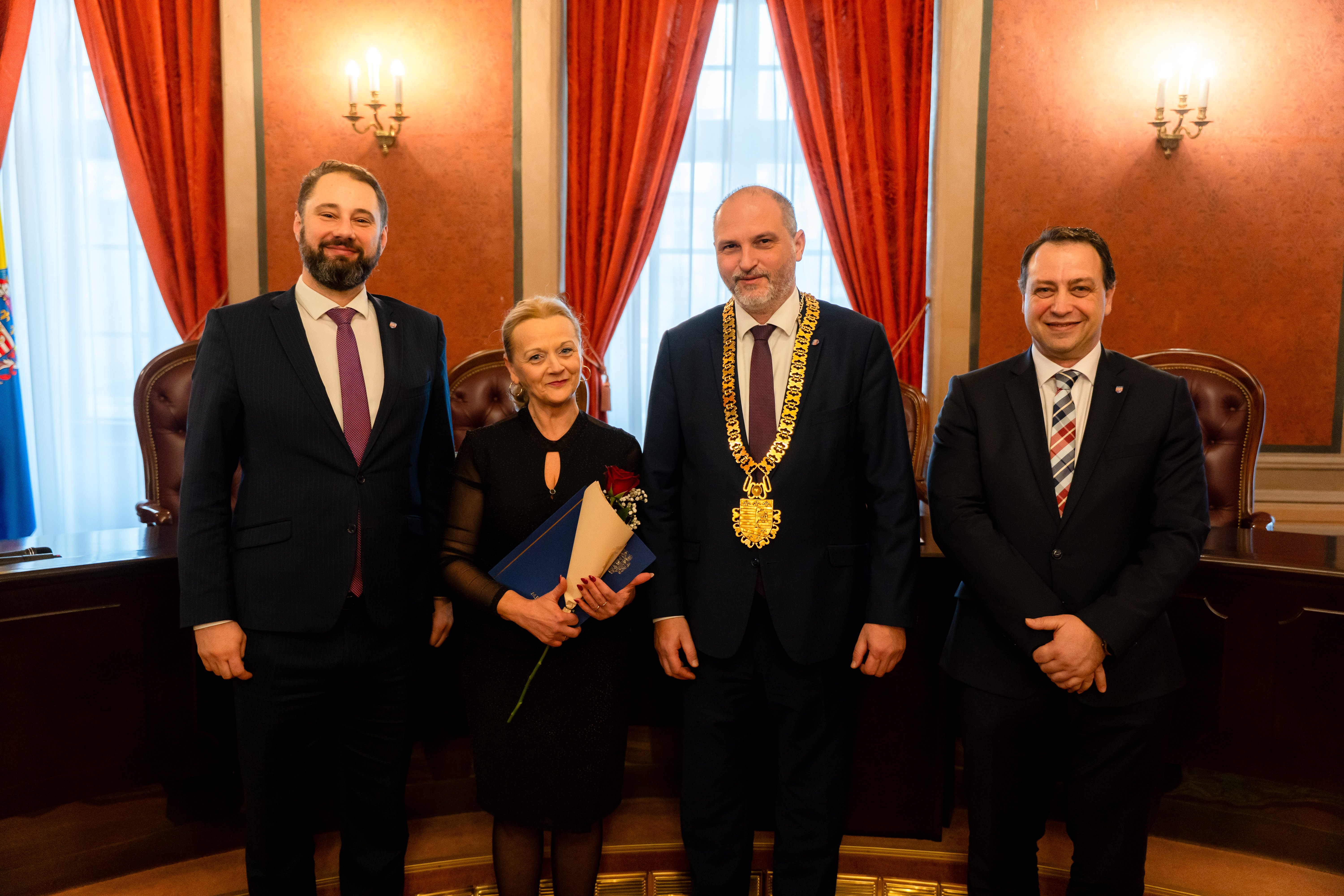 Novorocne prijatie jubilantov Magistratu mesta Kosice-58